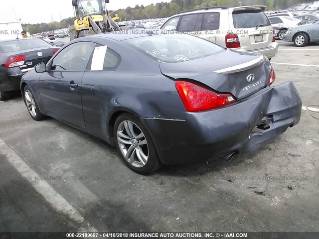 JNKCV64E28M130601 - 2008 INFINITI G37 JOURNEY/SPORT GRAY photo 3