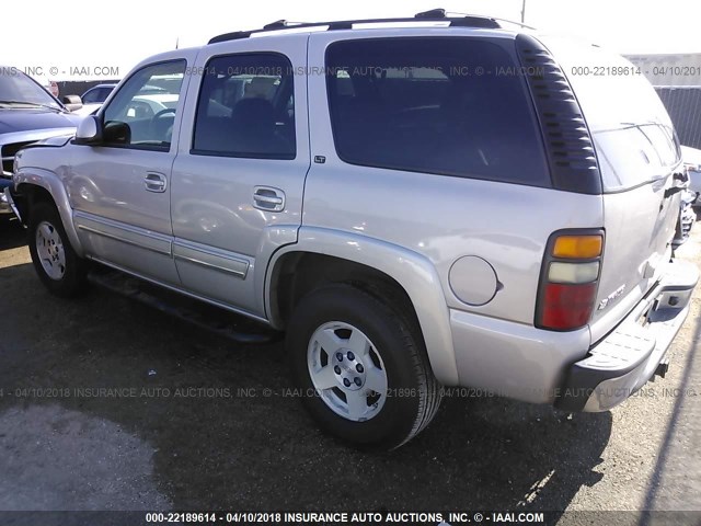 1GNEC13ZX4J297296 - 2004 CHEVROLET TAHOE C1500 SILVER photo 3