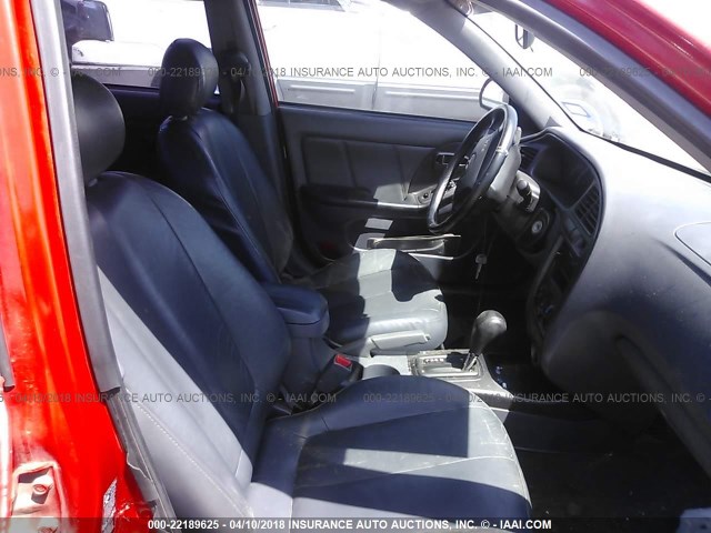 KMHDN45D53U678936 - 2003 HYUNDAI ELANTRA GLS/GT RED photo 5