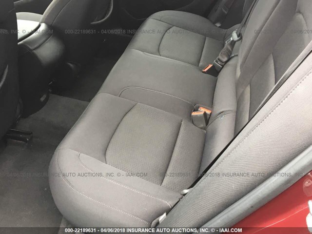 1G1ZB5ST3GF260009 - 2016 CHEVROLET MALIBU LS მუქწითელი ფოტო 8