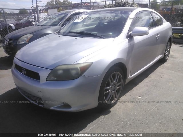 JTKDE177370189595 - 2007 TOYOTA SCION TC 银色 照片 2