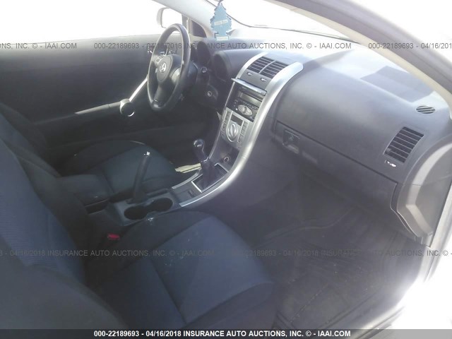 JTKDE177370189595 - 2007 TOYOTA SCION TC 银色 照片 5