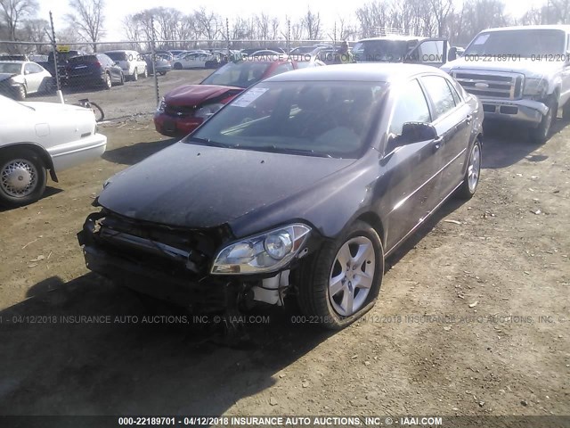 1G1ZB5E18BF198495 - 2011 CHEVROLET MALIBU LS 深棕色 照片 2