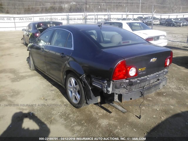 1G1ZB5E18BF198495 - 2011 CHEVROLET MALIBU LS 深棕色 照片 3