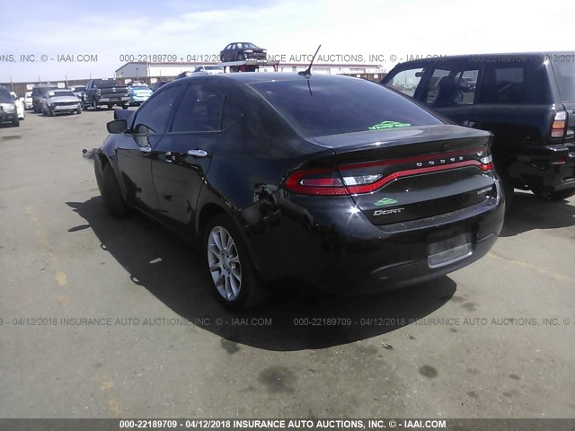 1C3CDFCA3DD299382 - 2013 DODGE DART LIMITED/R/T BLACK photo 3