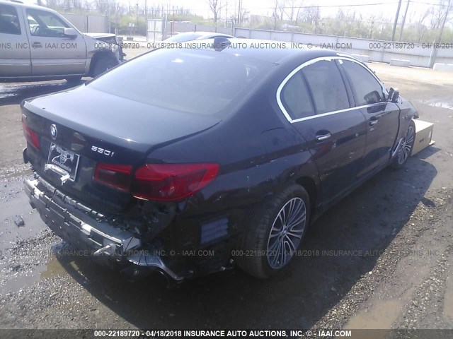 WBAJA7C53JWA72620 - 2018 BMW 530 XI BLACK photo 4