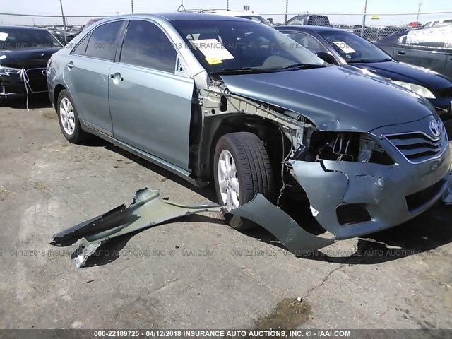 4T1BF3EK0BU706685 - 2011 TOYOTA CAMRY SE/LE/XLE TEAL photo 6