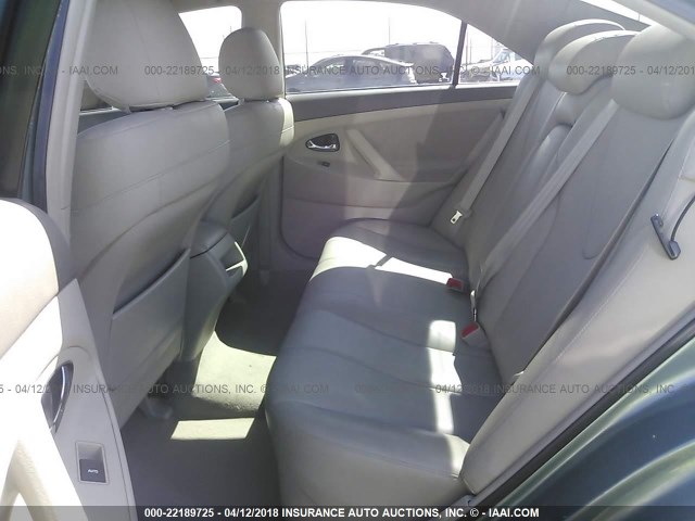 4T1BF3EK0BU706685 - 2011 TOYOTA CAMRY SE/LE/XLE TEAL photo 8