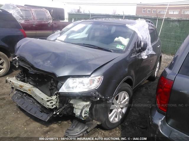 4S4WX92D284415556 - 2008 SUBARU TRIBECA LIMITED GRAY photo 2