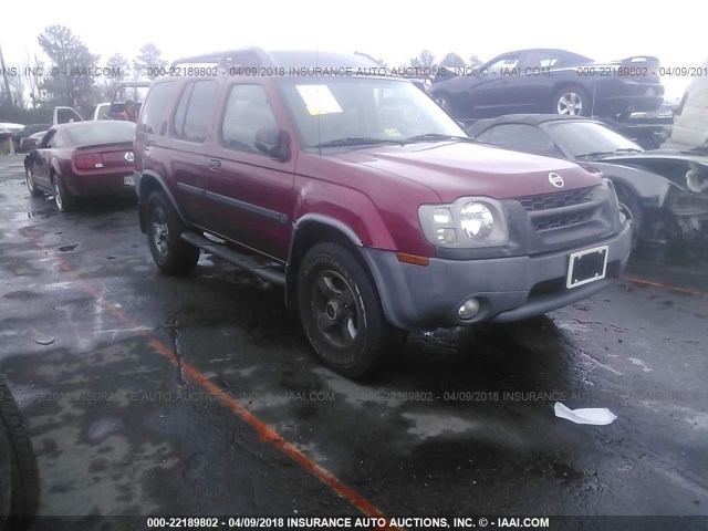 5N1ED28Y93C672086 - 2003 NISSAN XTERRA XE/SE RED photo 1