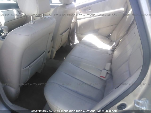 4T1BF28B82U234998 - 2002 TOYOTA AVALON XL/XLS TAN photo 8