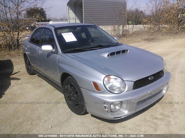 JF1GD29612H514200 - 2002 SUBARU IMPREZA WRX SILVER photo 1