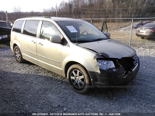 2A4RR5D14AR460700 - 2010 CHRYSLER TOWN & COUNTRY TOURING GOLD photo 1