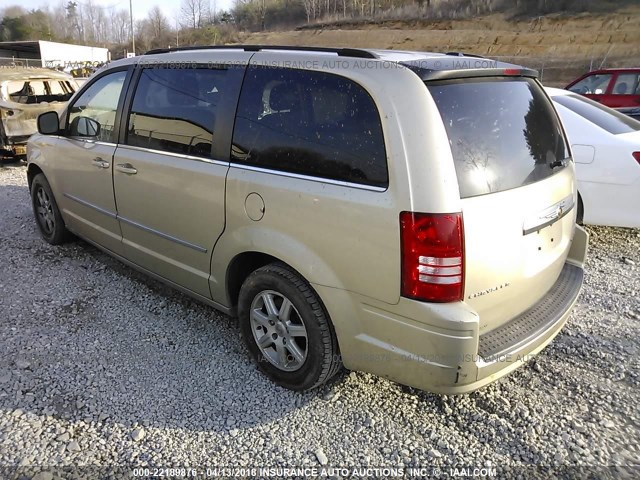 2A4RR5D14AR460700 - 2010 CHRYSLER TOWN & COUNTRY TOURING GOLD photo 3