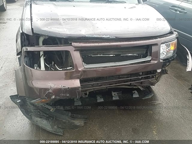 5J6YH18958L005753 - 2008 HONDA ELEMENT SC MAROON photo 6