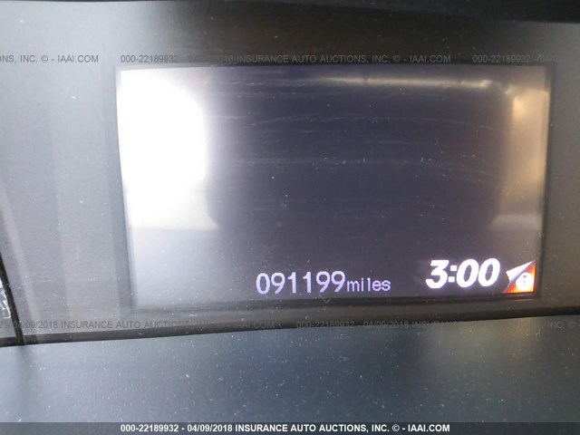 19XFB2F90DE001118 - 2013 HONDA CIVIC EXL WHITE photo 7