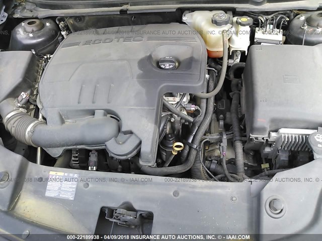 1G1ZC5EB0AF322117 - 2010 CHEVROLET MALIBU 1LT 灰色 照片 10