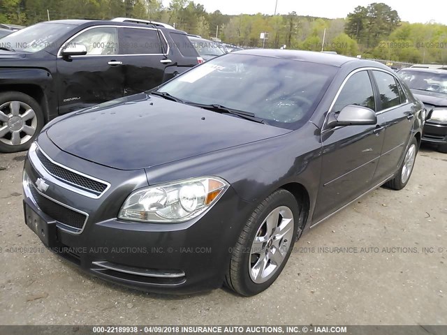1G1ZC5EB0AF322117 - 2010 CHEVROLET MALIBU 1LT 灰色 照片 2