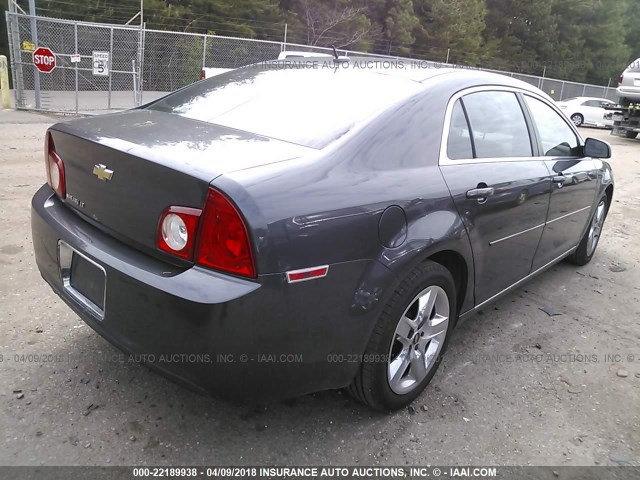 1G1ZC5EB0AF322117 - 2010 CHEVROLET MALIBU 1LT 灰色 照片 4