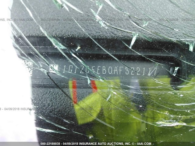 1G1ZC5EB0AF322117 - 2010 CHEVROLET MALIBU 1LT 灰色 照片 9