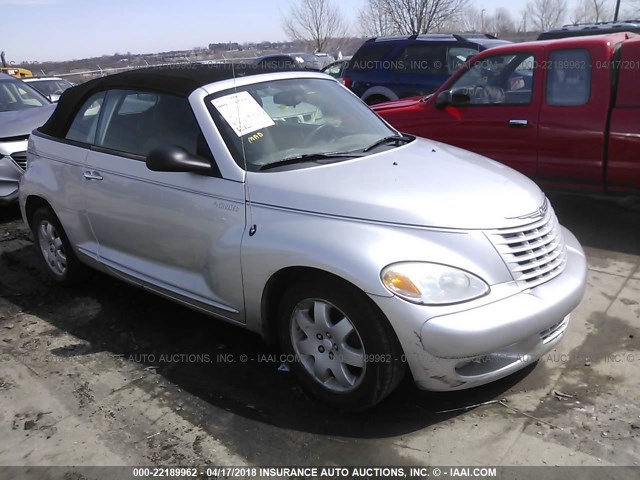 3C3EY55EX5T596524 - 2005 CHRYSLER PT CRUISER TOURING SILVER photo 1