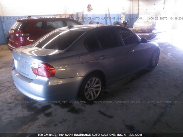 WBAVD13516KV00413 - 2006 BMW 325 XI GRAY photo 4