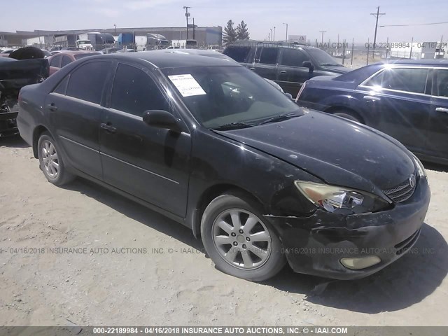 4T1BE32K14U369020 - 2004 TOYOTA CAMRY LE/XLE/SE შავი ფოტო 1