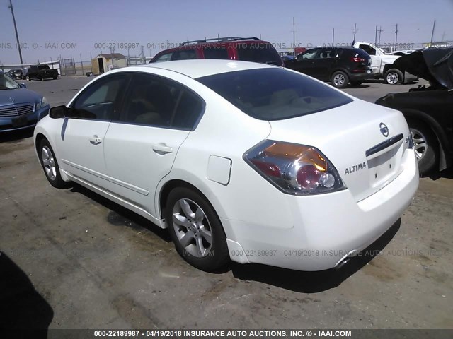 1N4AL21E87C233866 - 2007 NISSAN ALTIMA 2.5/2.5S WHITE photo 3