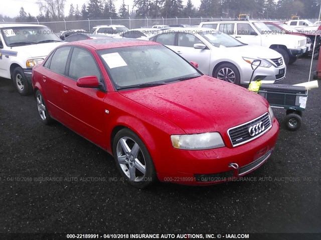 WAULC68EX5A070286 - 2005 AUDI A4 1.8T QUATTRO/SPECIAL RED photo 1