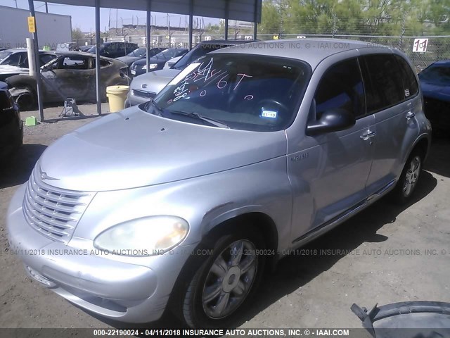 3C4FY58B14T288366 - 2004 CHRYSLER PT CRUISER TOURING SILVER photo 2