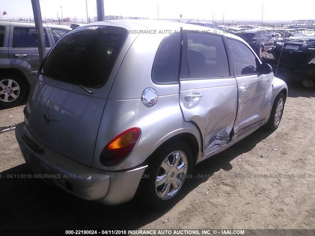 3C4FY58B14T288366 - 2004 CHRYSLER PT CRUISER TOURING SILVER photo 4