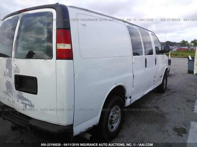 1GTHG35V951191830 - 2005 GMC SAVANA G3500 WHITE photo 6