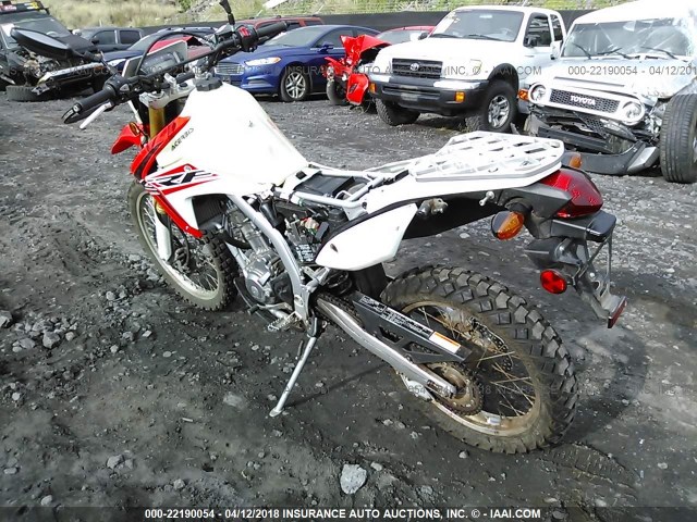 MLHMD3818G5300125 - 2016 HONDA CRF250 L RED photo 3