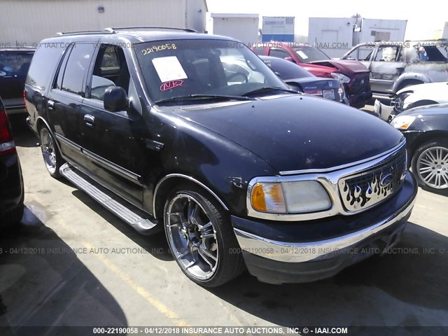 1FMRU1565YLA08891 - 2000 FORD EXPEDITION XLT შავი ფოტო 1