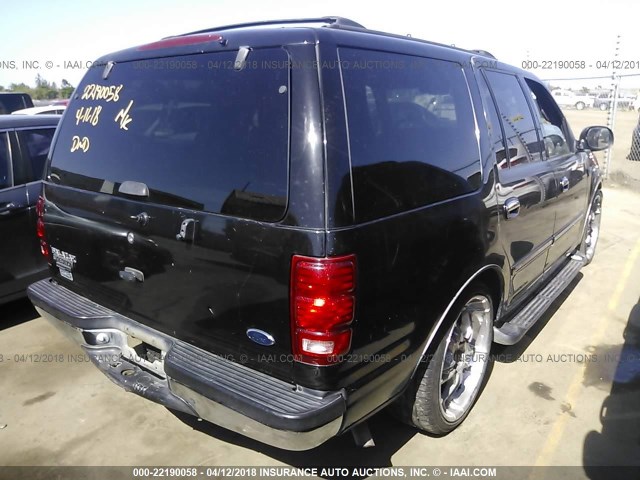 1FMRU1565YLA08891 - 2000 FORD EXPEDITION XLT შავი ფოტო 4