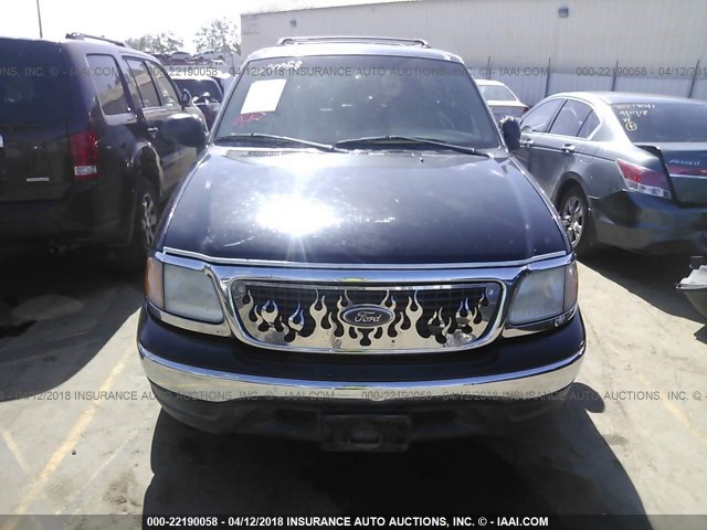 1FMRU1565YLA08891 - 2000 FORD EXPEDITION XLT შავი ფოტო 6