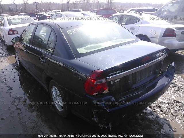 1G1ZT54895F331720 - 2005 CHEVROLET MALIBU LS ლურჯი ფოტო 3