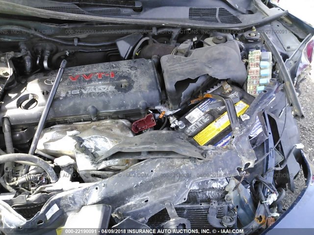 4T1BE30K45U420563 - 2005 TOYOTA CAMRY LE/XLE/SE BLUE photo 10