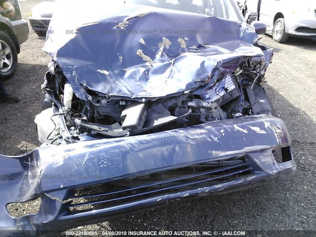 4T1BE30K45U420563 - 2005 TOYOTA CAMRY LE/XLE/SE BLUE photo 6