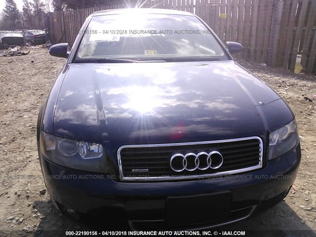 WAULT68E35A041325 - 2005 AUDI A4 3.0 QUATTRO/SPECIAL Dark Blue photo 6