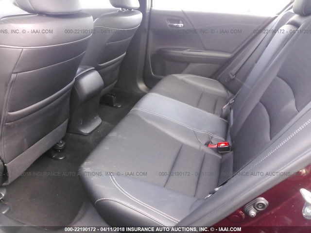 1HGCR2F54HA192712 - 2017 HONDA ACCORD SPORT 栗色 照片 8