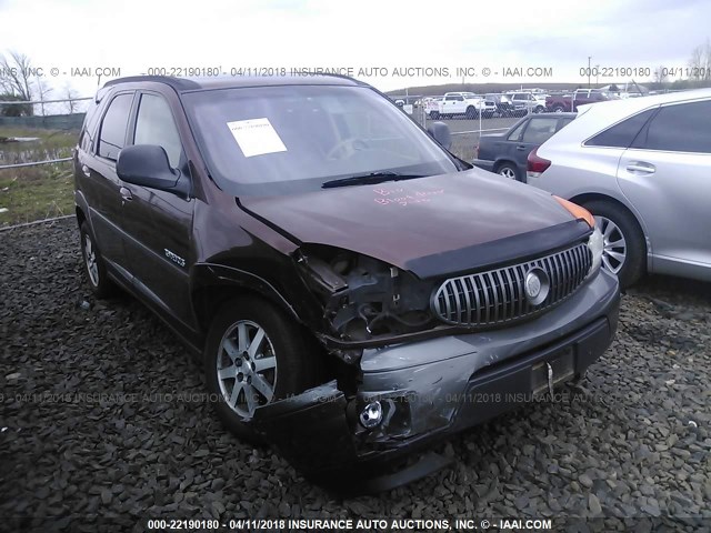 3G5DA03E12S522600 - 2002 BUICK RENDEZVOUS CX RED photo 1