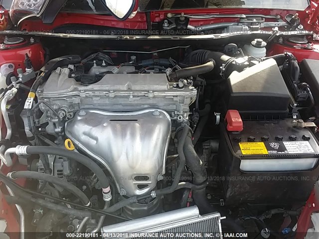 JTKJF5C71GJ021476 - 2016 TOYOTA SCION TC 红色 照片 10