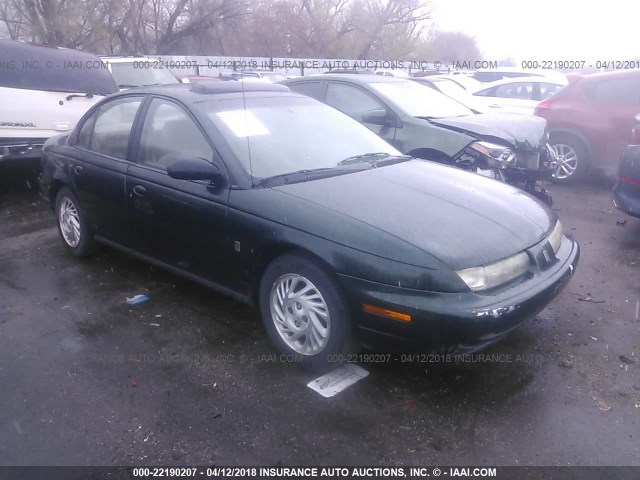 1G8ZK5278WZ266664 - 1998 SATURN SL2 GREEN photo 1