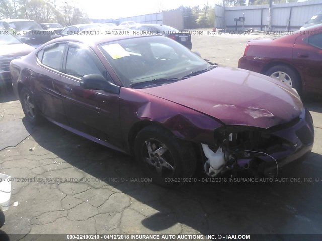 2G2WP522741374878 - 2004 PONTIAC GRAND PRIX GT RED photo 1