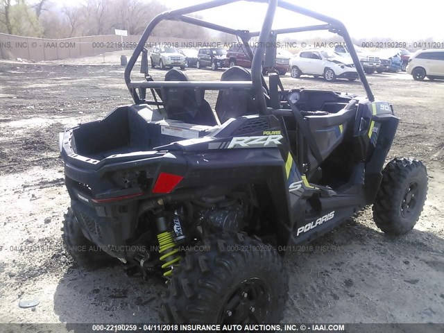 3NSVBE876FF440358 - 2015 POLARIS RZR S 900 EPS BLACK photo 4