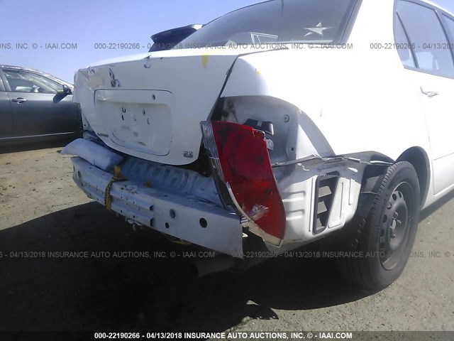 JA3AJ26E94U026626 - 2004 MITSUBISHI LANCER ES WHITE photo 6