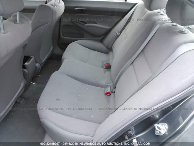 19XFA1F39AE000814 - 2010 HONDA CIVIC VP GRAY photo 8