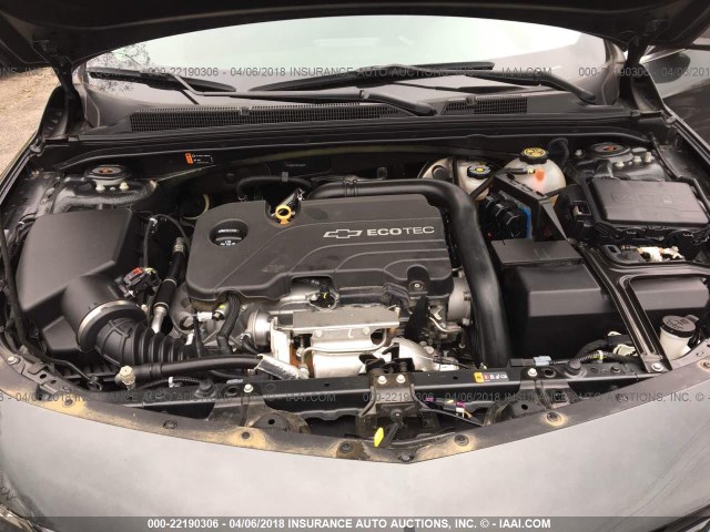 1G1ZB5ST7HF156947 - 2017 CHEVROLET MALIBU LS შავი ფოტო 10