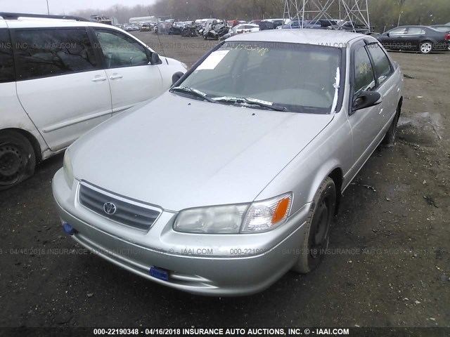 4T1BG22K11U076928 - 2001 TOYOTA CAMRY CE/LE/XLE 银色 照片 6
